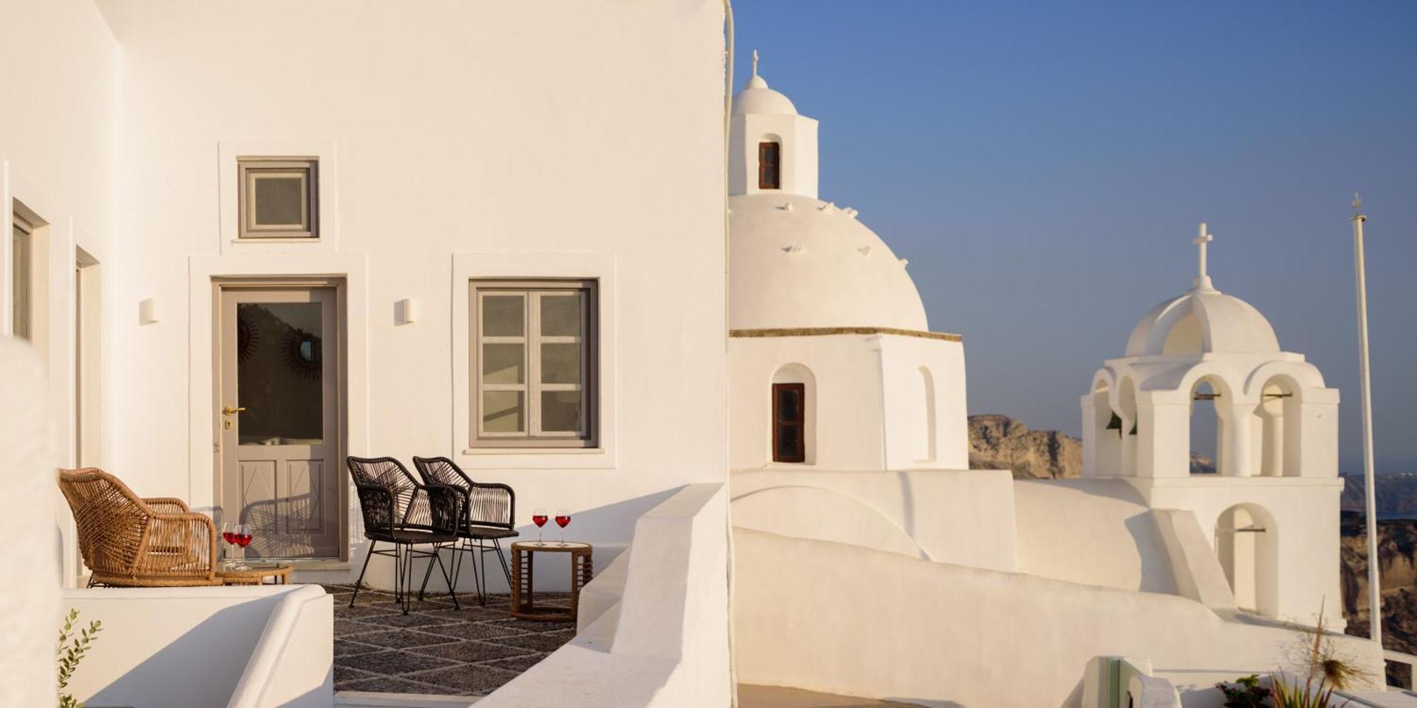 Anemos Family Suites Fira  Exteriér fotografie