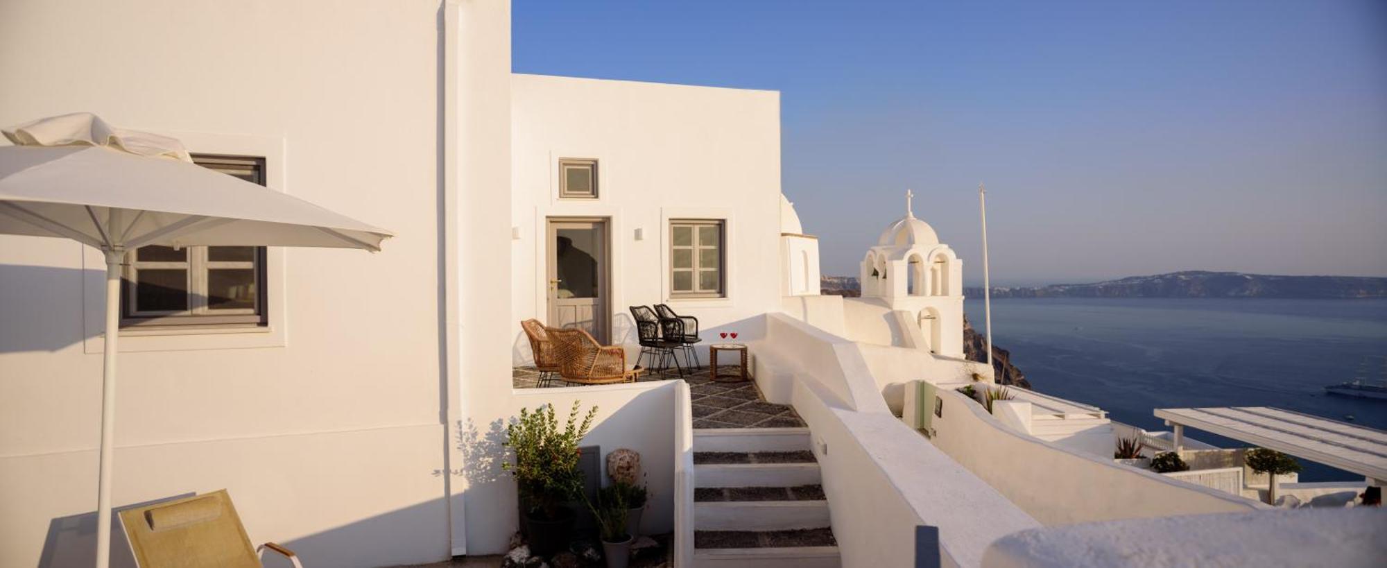 Anemos Family Suites Fira  Exteriér fotografie