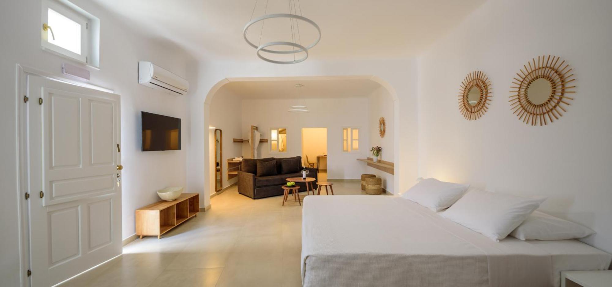 Anemos Family Suites Fira  Exteriér fotografie