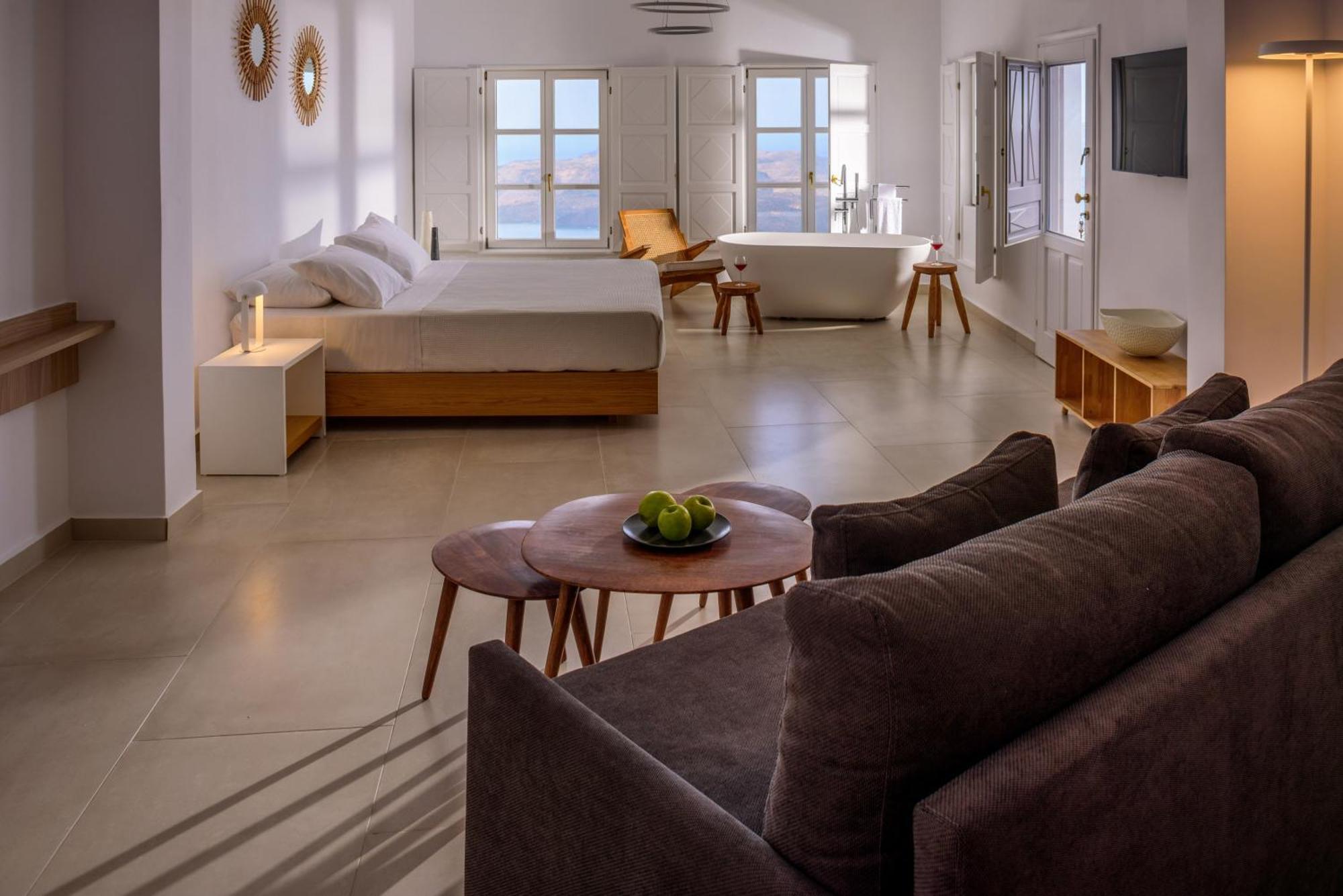 Anemos Family Suites Fira  Exteriér fotografie