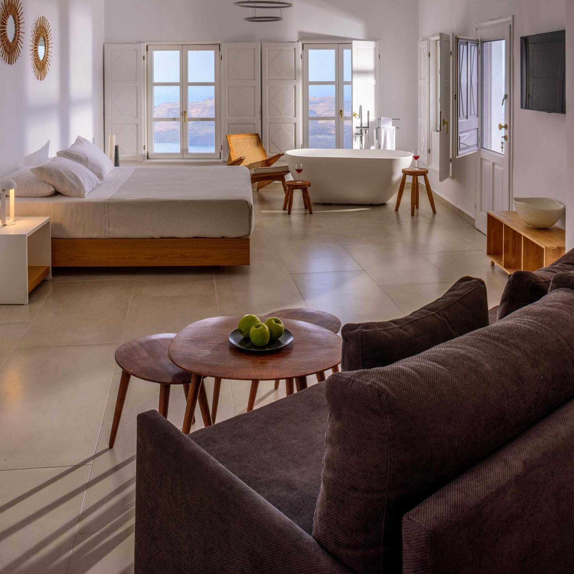 Anemos Family Suites Fira  Exteriér fotografie