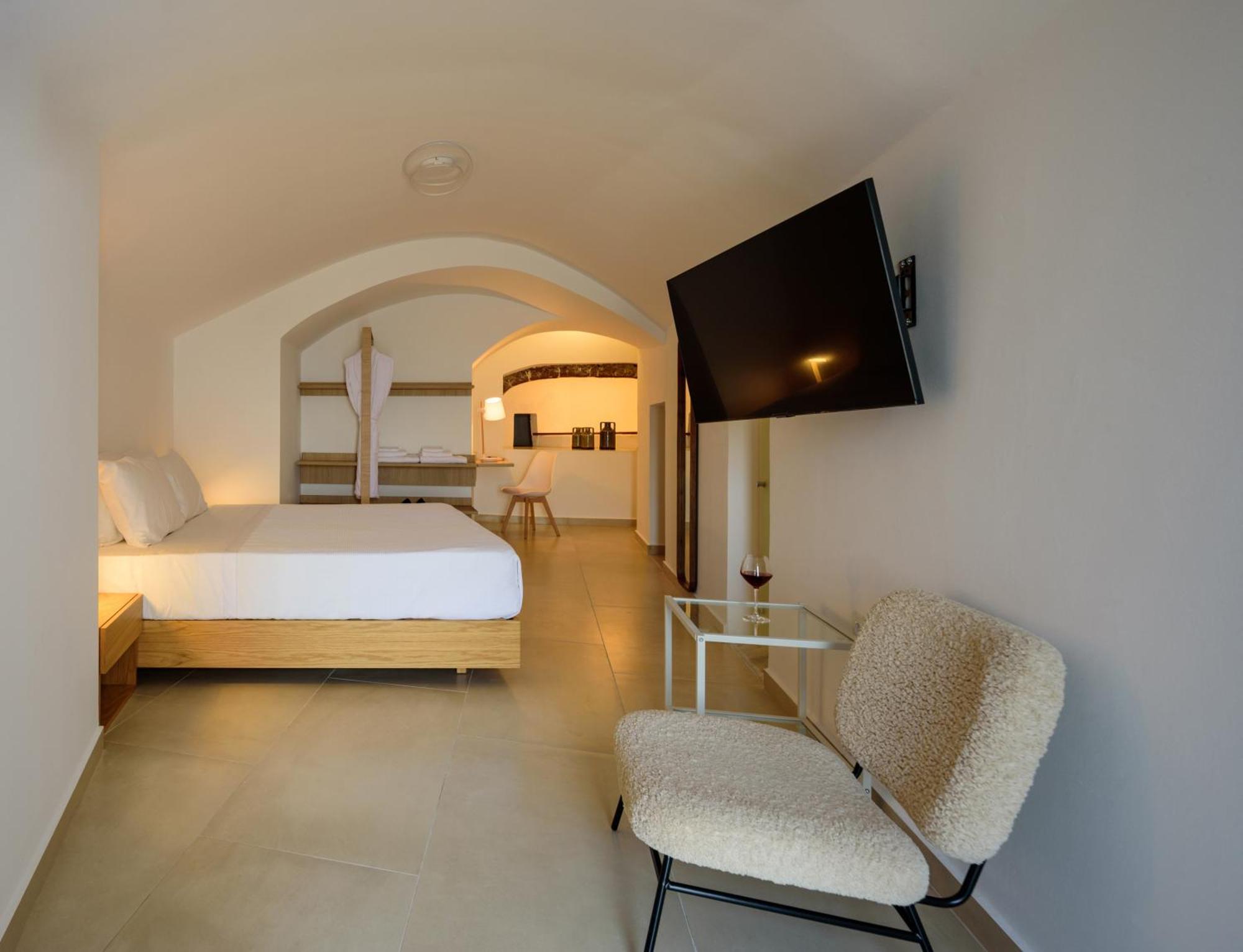 Anemos Family Suites Fira  Exteriér fotografie