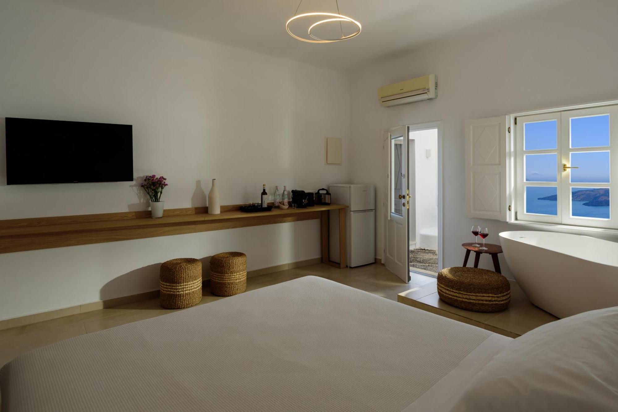 Anemos Family Suites Fira  Exteriér fotografie