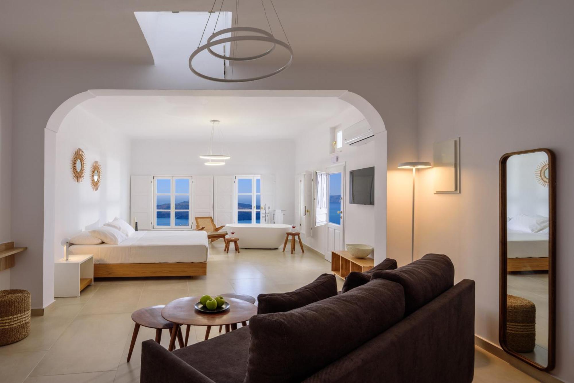 Anemos Family Suites Fira  Exteriér fotografie