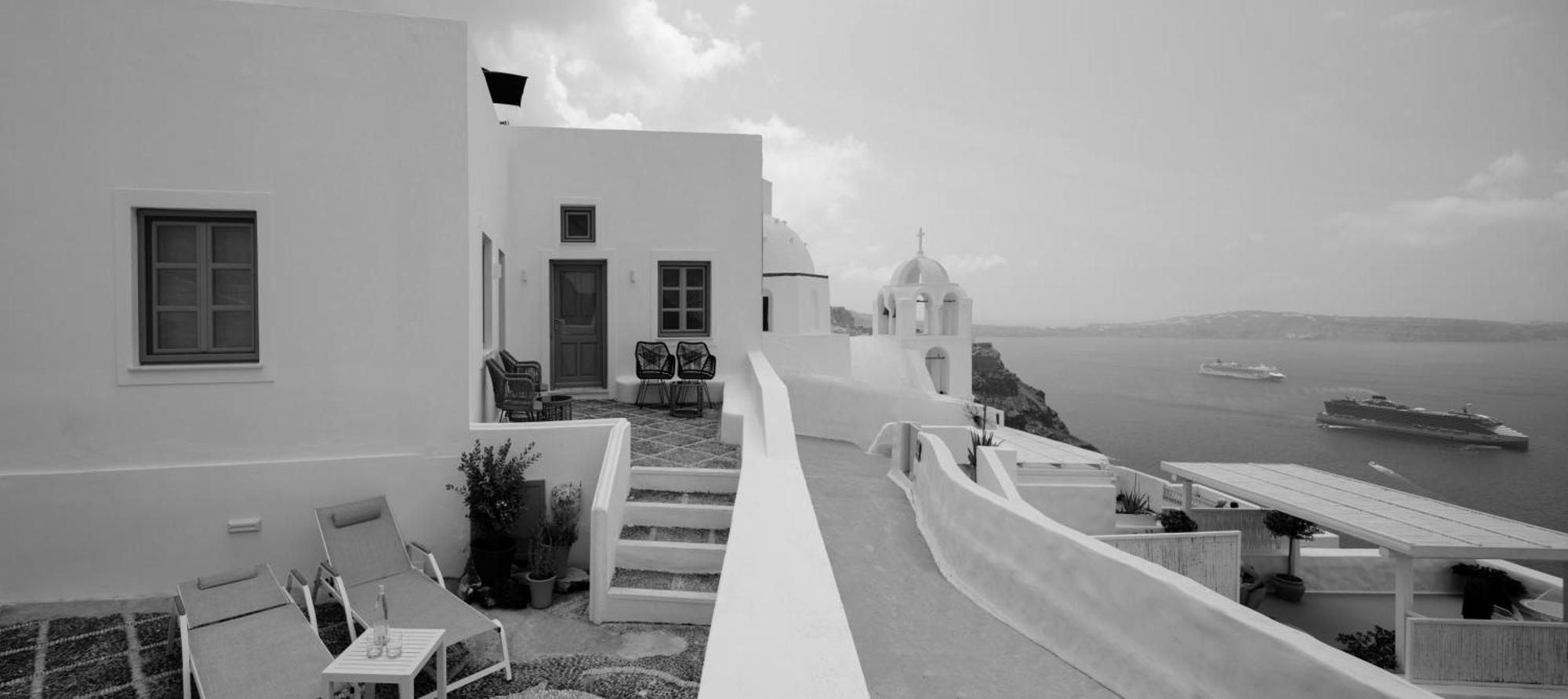 Anemos Family Suites Fira  Exteriér fotografie